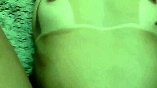 Wet wife takes it deep in doggy style position
