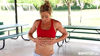 madison brite's rough training session