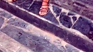 Double creampie in wet pussy of Tinder stranger, I came inside.