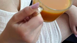 Watching My Sexy Blonde Teacher in Oral Action Was So Thrilling