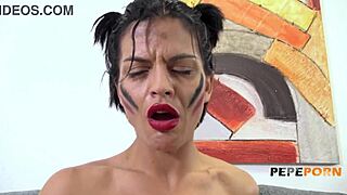 Lt Nataly Quinn tests rookie guys with rough quickie action.