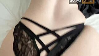 Horny Step Mom with Big Round Ass Fucked Doggy Style