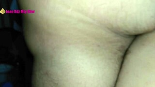 Older American MILF gets doggy style sex with a hot and horny man