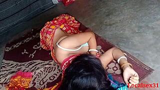 Dialogic-Provocative Desi housewife banging hard in saree?