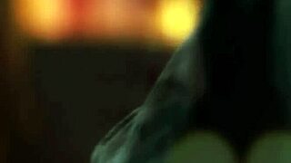 Romantic encounter for a couple with natural assets in lingerie