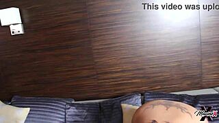 Scott Rhodes' wife Maxine X gets her wet pussy fucked doggystyle.