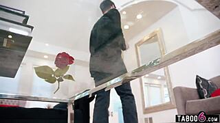 five blonde milfs with huge boobs gangbang young guy in reverse