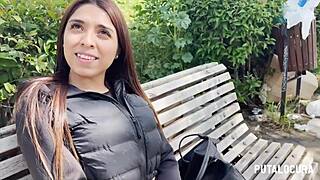 Putalocura - Jovem Peruana Michi com Tetas Grandes Pegada por Torbe para Punheta