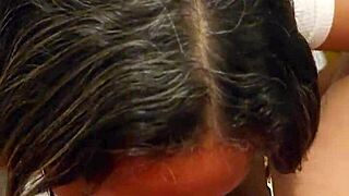 She found me with her thong.