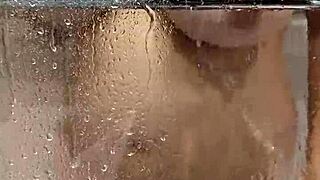 big tits stepsister provocatively flaunting her natural milf curves for you, babe