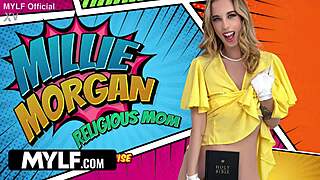 Religious Milf Craves Bad Boys for Deepthroat and Cowgirl on Sofa - Shocking!