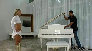 Horny Amateur Receives Cum On Small Tits