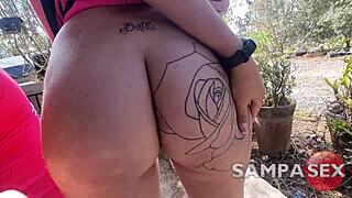 Emotional Fucking Time with Wife and Girlfriend in Anal Creampie Session