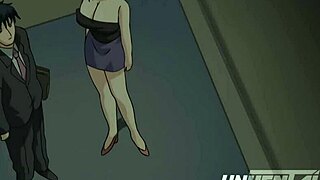 Hot busty girls trapped in elevator for uncensored hentai!