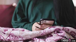 Pain and pleasure mix in this hardcore taboo scene.