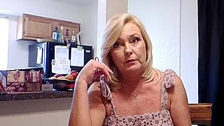 Is pussy the best payment method for this blonde milf?