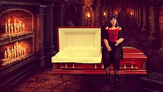 Granny Vampyra Sucks Cock in Hardcore Deepthroat