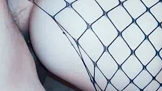 Wife in stockings craves rough hard sex