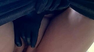 I spotted my real teacher masturbating at school with big tits and clit