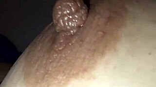 Milf Slut Squirts Milk From Her Tits Using Balloon