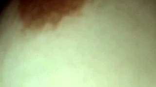 Milf Slut Squirts Milk From Her Tits Using Balloon