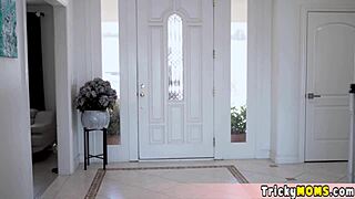 Two housewives with big boobs try out their husbands' big cocks