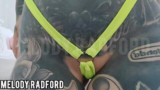 Melody Radford Twerks and Teases Seductively