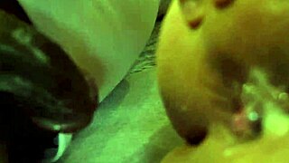 Older woman with tattoos gets her ass fucked hard by a big black cock