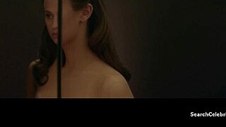 Alicia Vikander in hot scenes in 2015 movie