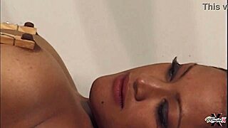 Madame Noir Enjoys Solo Play with Toys