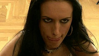 fucking hot brunette milf in sexy lingerie