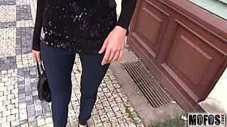 boning off path with blanka grain in wild femdom face sitting - mofos