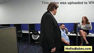 horny office milf sasha pearl parker ambrose gets naughty at work