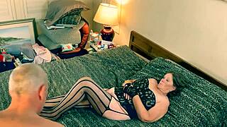 Granny Princess Leia Sucks Han Solo While Stroking Herself Solo