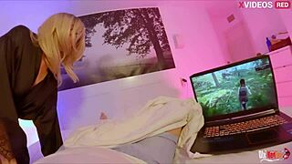 Uh, step sister bangs stepbro after boyfriend dumps her, oops!