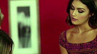 Moaning lesbians lick pussies in orgy