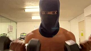 working out strong biceps and back to lift ladies for outdoor fun in california