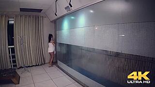 I enjoy sauna sex with gaucho and delicious pussies