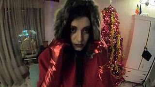 Santa rewards a naughty wife this year. she was very good indeed.