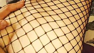 wife gets anal fucked in erotic lingerie pov