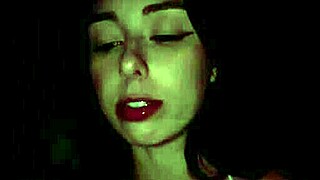 Cunhada with Green Eyes and Big Butt Rides Hard, Gets Cum on Face