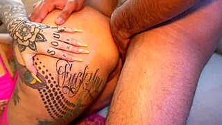Tattooed Big Tits MILF Takes Asian Cock in All Holes for Anal