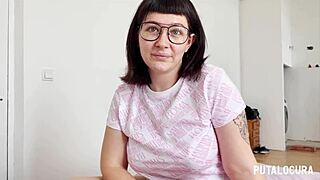 Putalocura - Sexy Meraki Rides Torbe's Cock and Swallows Cum!