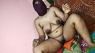 Stepmom plays truth or dare with stepson at home.