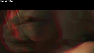 emme white in lingerie showing tits and ass