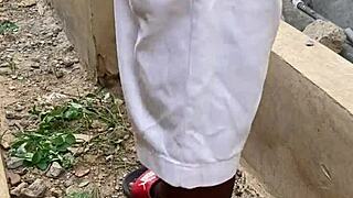 يا تريد رؤية هذا الضرب السريع في الهواء الطلق؟ ضربني بقوة وسرعة في دقائق فقط!