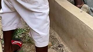 يا تريد رؤية هذا الضرب السريع في الهواء الطلق؟ ضربني بقوة وسرعة في دقائق فقط!