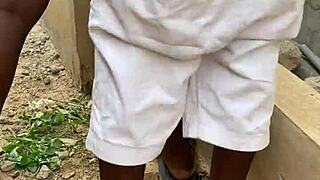 يا تريد رؤية هذا الضرب السريع في الهواء الطلق؟ ضربني بقوة وسرعة في دقائق فقط!