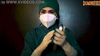 Exploring latex gloves in fetish scenarios.