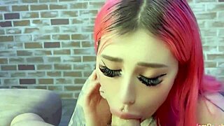 My step sister performs a deepthroat and bounces on my lap